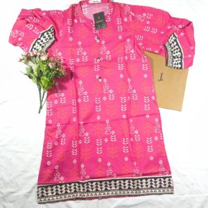 Printed Pink Kurti