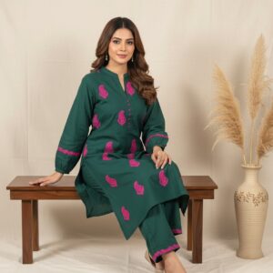 Green Two Piece Suit