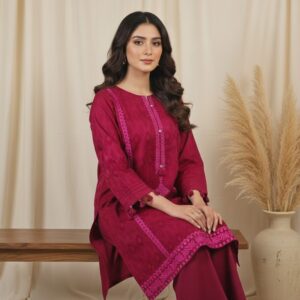 Simple Red Kurti